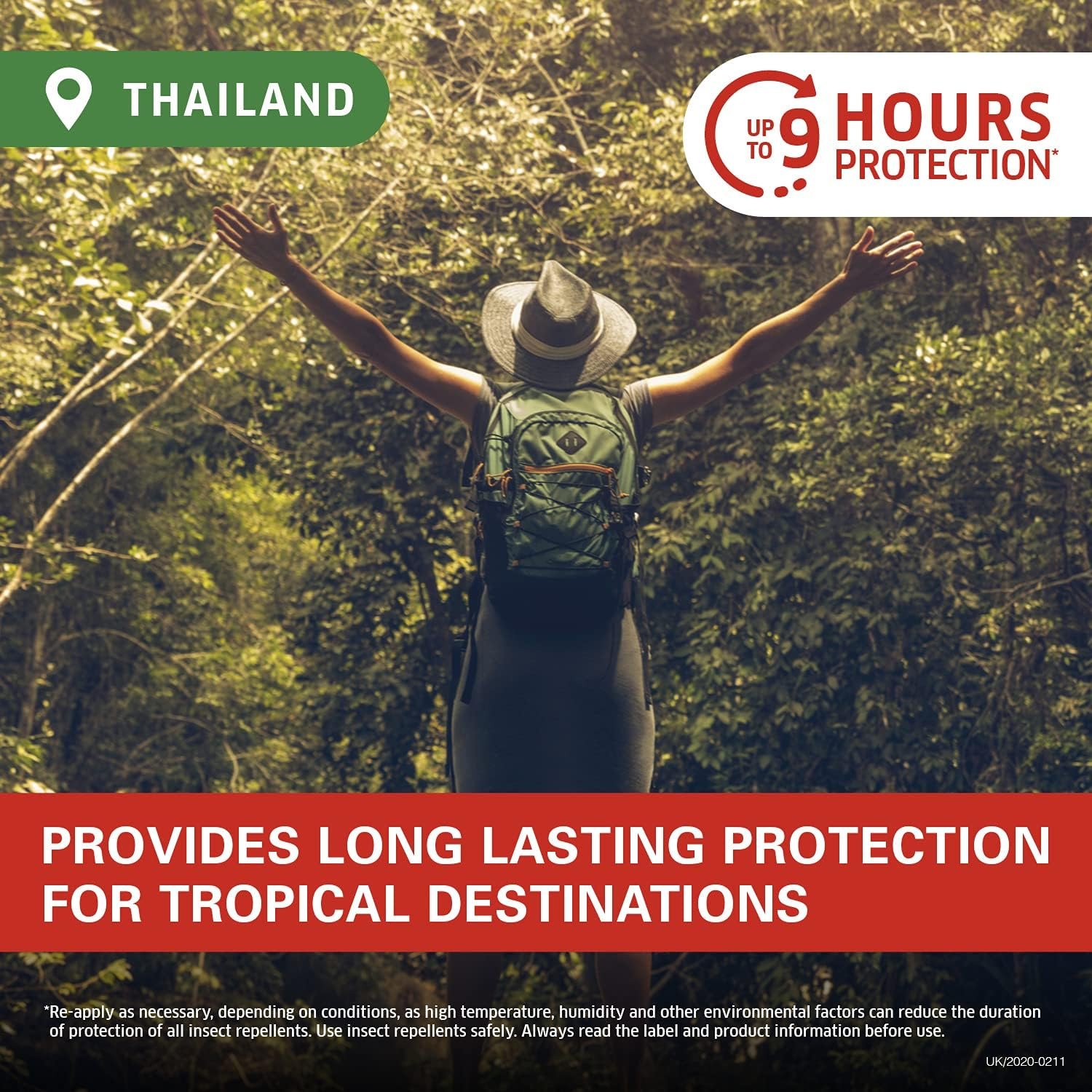 Jungle Formula Maximum Strength Insect Repellent Aerosol Spray (125ml - 50% DEET) - Up to 9 Hour Protection Against Mosquitoes, Ticks & Biting Insects - Mosquito Repellent for Travel & Domestic Use - Image 4