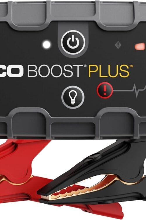 NOCO Boost GB40: 1000A UltraSafe Jump Starter Power Pack – 12V Car Battery Booster, Portable Power Bank & Jump Leads – For 6.0L Petrol and 3.0L Diesel Engines