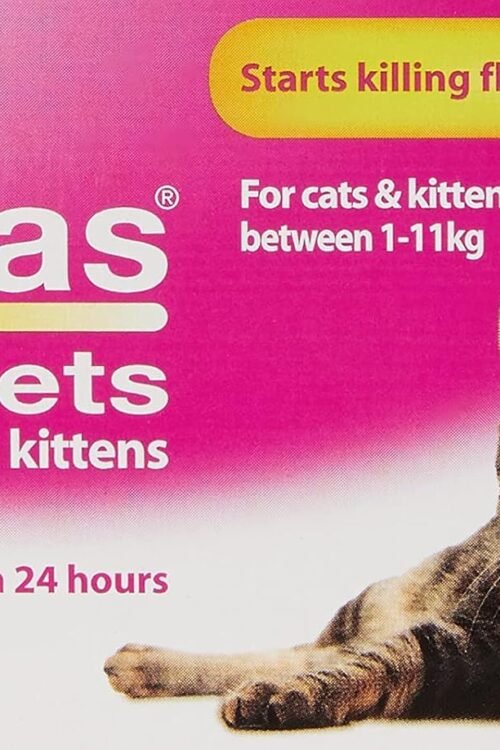 Johnsons 4Fleas Tablets for Cats and Kittens, 6 Treatment Pack, 14D083